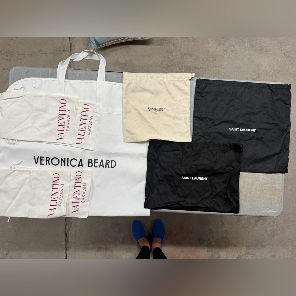 Valentino(4) & Yves Saint Laurent (3) Dust covers